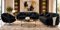 Lucas Living Room Set (Black)